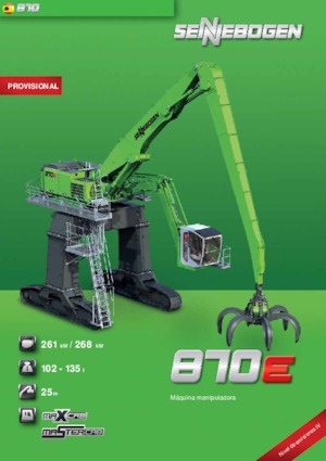 Excavatoare pe șenile Sennebogen 870 R-HD
