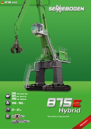 Stivuitoare Sennebogen 875R E Hybrid