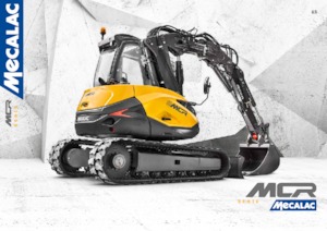 Mini excavatoare Mecalac 6MCR