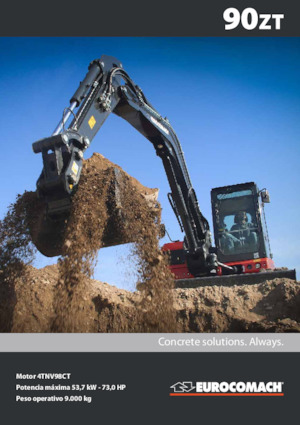 Excavatoare pe șenile Eurocomach 90 ZT