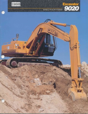 Excavatoare pe șenile Case 9020