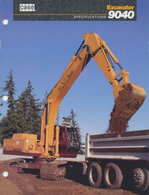 Excavatoare pe șenile Case 9040