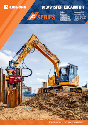Excavatoare pe șenile Liugong 913FCR
