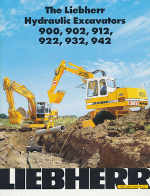 Excavatoare pe șenile Liebherr 922