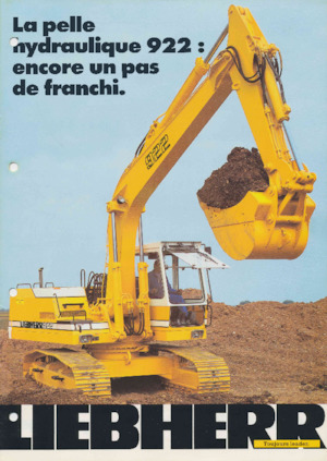 Excavatoare pe șenile Liebherr 922
