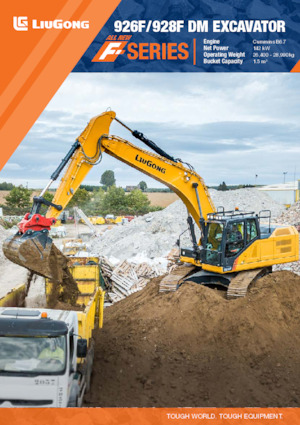 Excavatoare pe șenile Liugong 926F