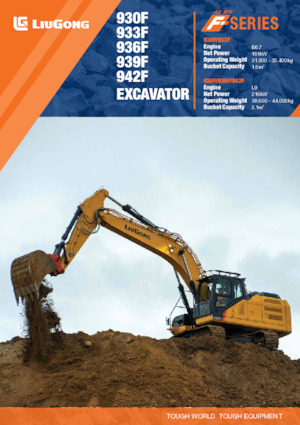 Excavatoare pe șenile Liugong 930F