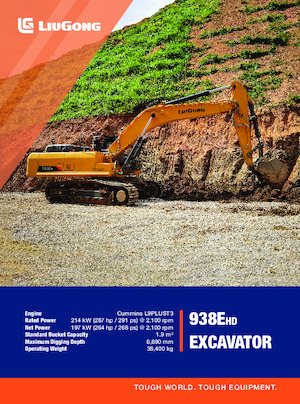 Excavatoare pe șenile Liugong 938EHD