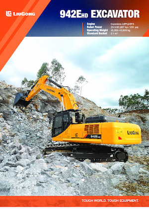 Excavatoare pe șenile Liugong 942EHD