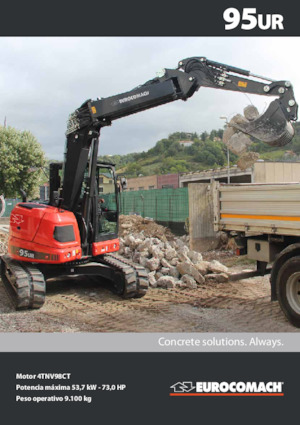 Excavatoare pe șenile Eurocomach 95 UR