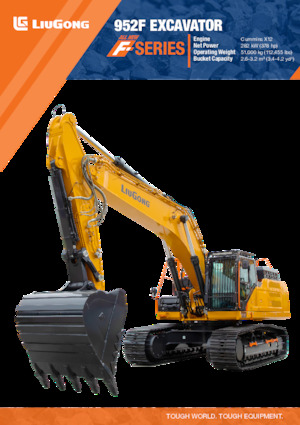 Excavatoare pe șenile Liugong 952F