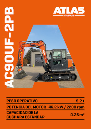 Excavatoare pe șenile Atlas Kompakt AC 90UF-2PB