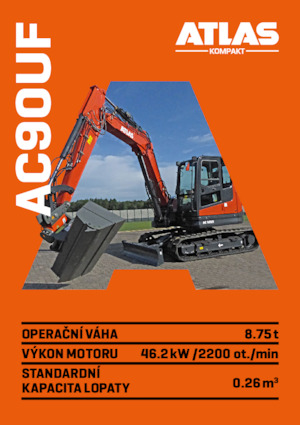 Excavatoare pe șenile Atlas Kompakt AC 90UF