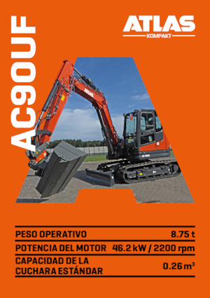 Excavatoare pe șenile Atlas Kompakt AC 90UF