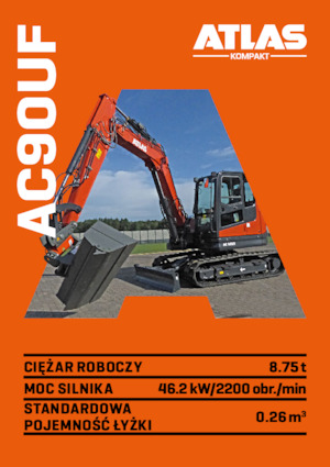 Excavatoare pe șenile Atlas Kompakt AC 90UF