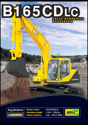 Excavatoare pe șenile Bell B165CDLC