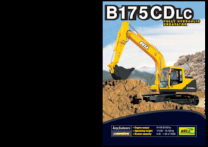 Excavatoare pe șenile Bell B175CDLC