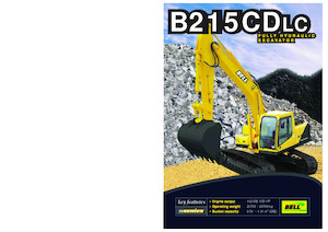 Excavatoare pe șenile Bell B215CDLC