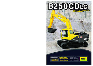 Excavatoare pe șenile Bell B250CDLC