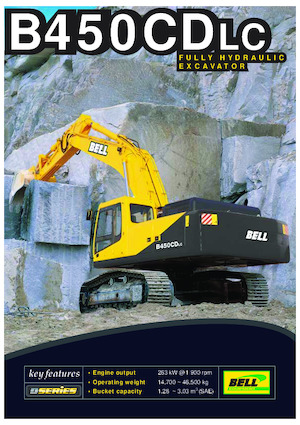 Excavatoare pe șenile Bell B450CDLC
