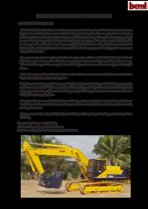 Excavatoare pe șenile Beml BE300LC