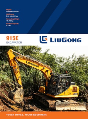 Excavatoare pe șenile Liugong 915E
