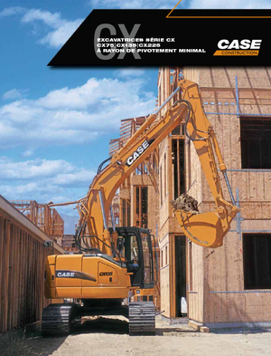 Excavatoare pe șenile Case CX 225 SR