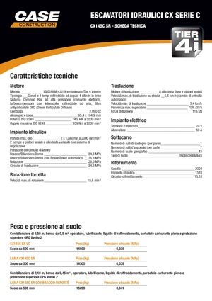 Excavatoare pe șenile Case CX145C 