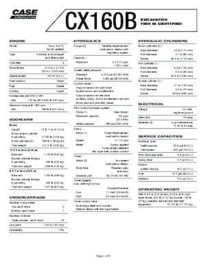 Excavatoare pe șenile Case CX 240 B LC