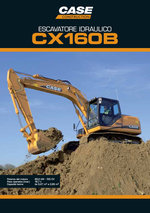 Excavatoare pe șenile Case CX 160 B LC