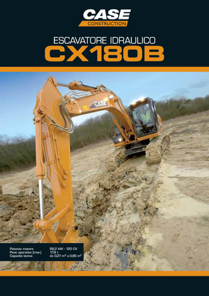 Excavatoare pe șenile Case CX 180 B LC