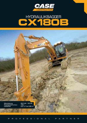 Excavatoare pe șenile Case CX 180 B LC