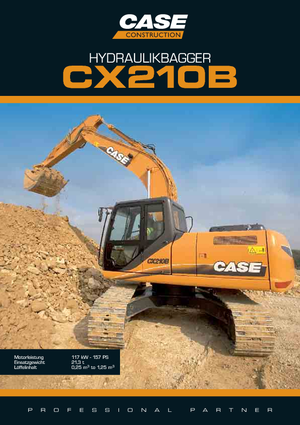 Excavatoare pe șenile Case CX 210 B LC