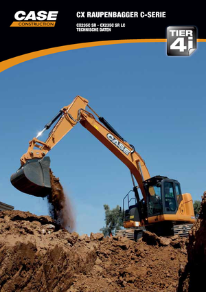 Excavatoare pe șenile Case CX235CSR 