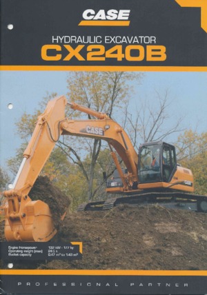 Excavatoare pe șenile Case CX 240 B LC