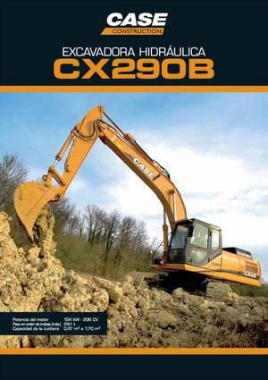 Excavatoare pe șenile Case CX 290 B NLC