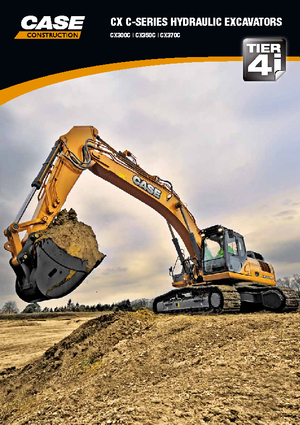 Excavatoare pe șenile Case CX 350 C LC Mono