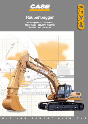 Excavatoare pe șenile Case CX 350