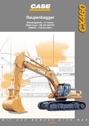 Excavatoare pe șenile Case CX 460