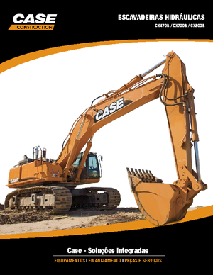 Excavatoare pe șenile Case CX 470 B RTC