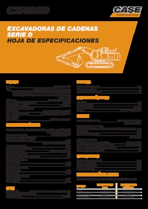 Excavatoare pe șenile Case CX490D