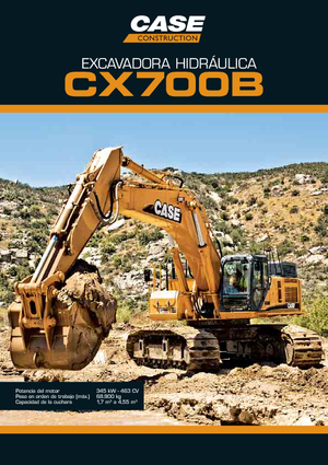 Excavatoare pe șenile Case CX 700 B