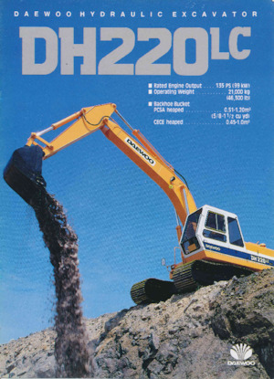 Excavatoare pe șenile Daewoo DH220LC