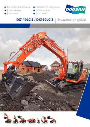 Excavatoare pe șenile Doosan DX160LC-3
