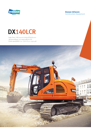 Excavatoare pe șenile Doosan DX 140 LCR