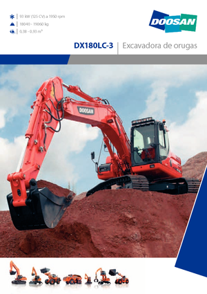 Excavatoare pe șenile Doosan DX180LC-3