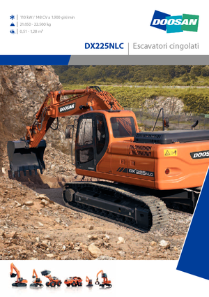 Excavatoare pe șenile Doosan DX 225 N LC