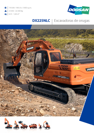 Excavatoare pe șenile Doosan DX 225 N LC