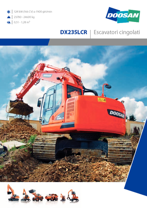 Excavatoare pe șenile Doosan DX235LCR