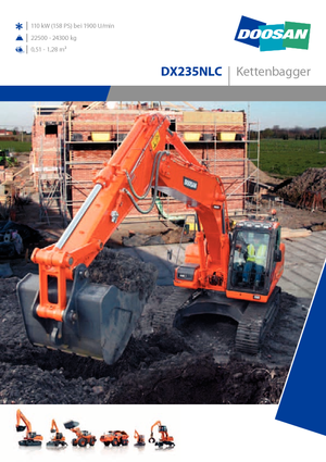 Excavatoare pe șenile Doosan DX235NLC
